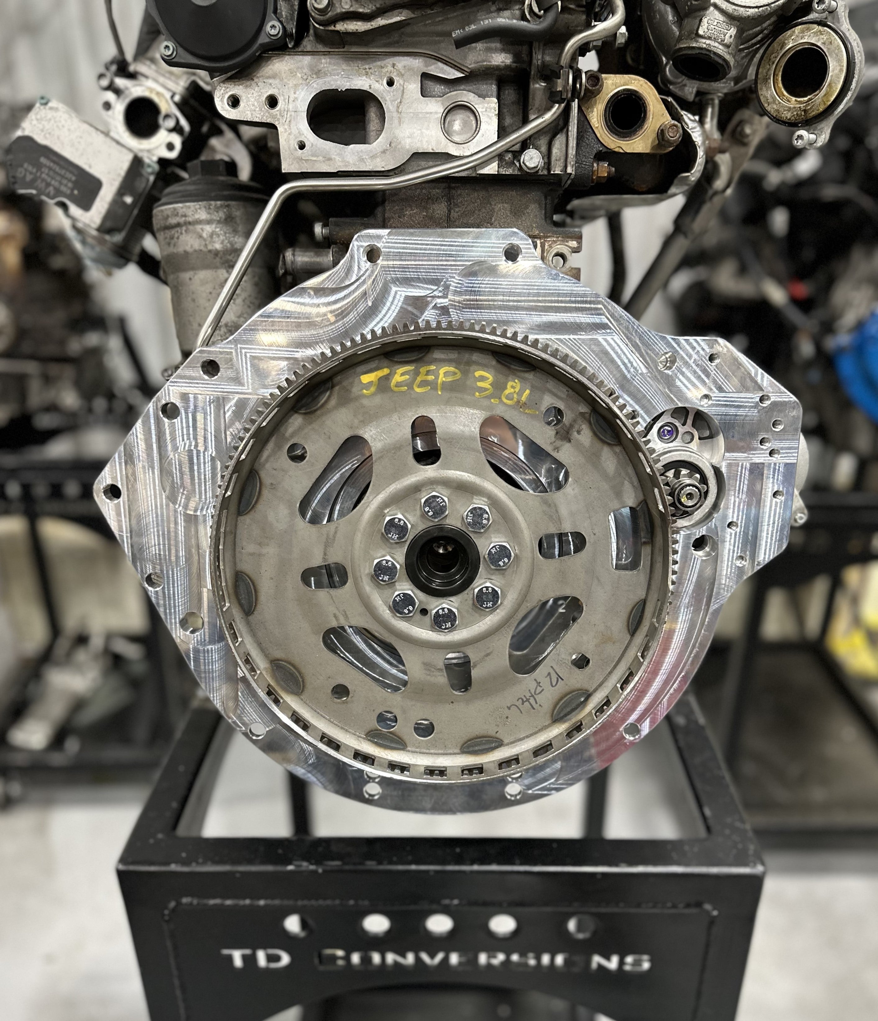 VW 1.9 2.0 TDI to Jeep 3.6L (NAG1, 8HP)Transmission Adapter Kit ...